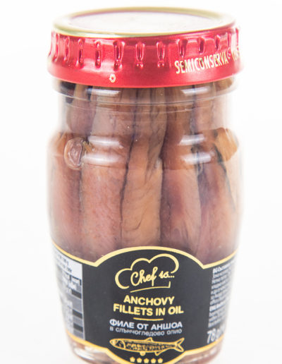 Anchovy Fillets in Oil 78 g